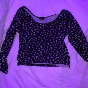 Forever 21 floral long sleeve